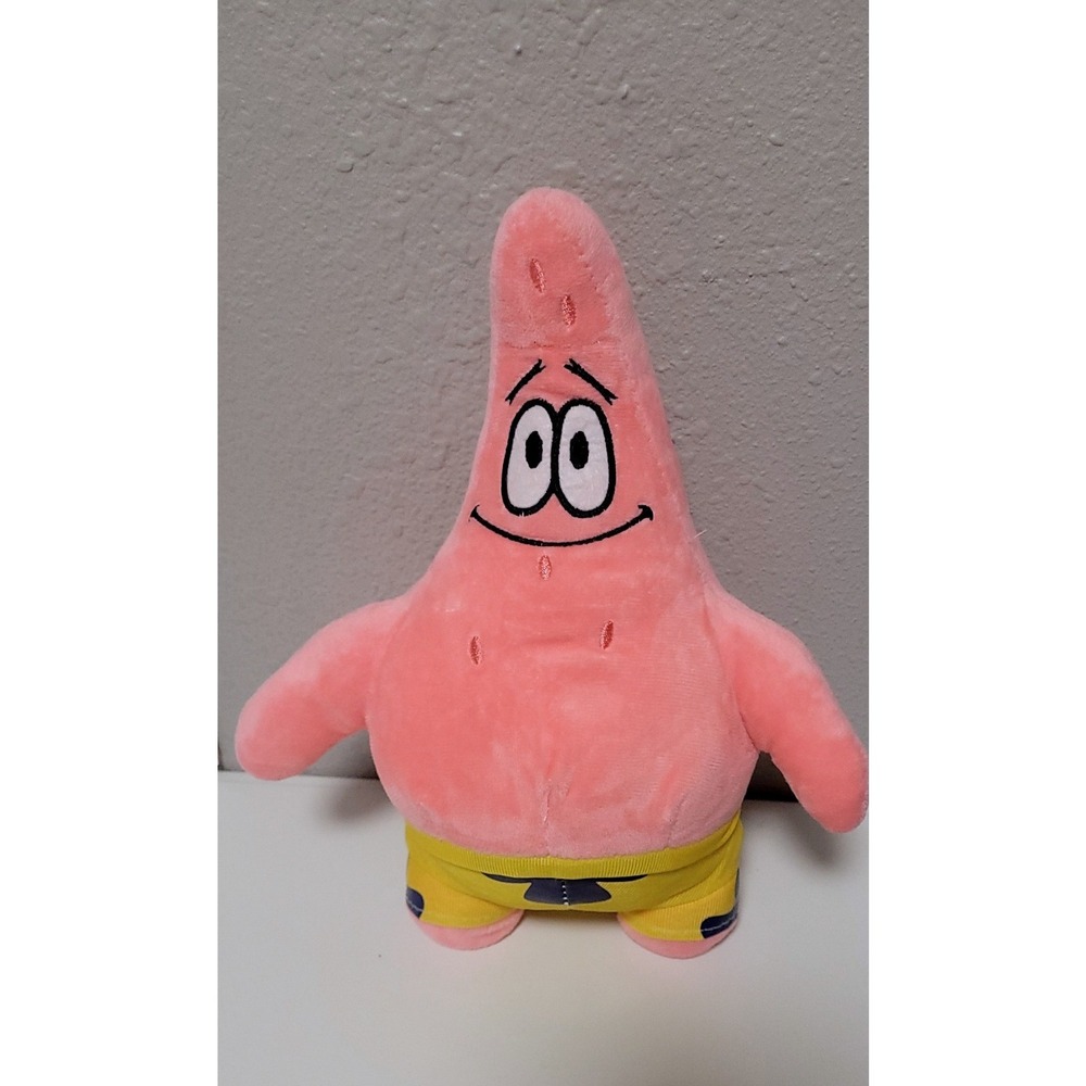 SpongeBob SquarePants Patrick Star Plush Soft Stuffed Toy 13 Inch Pink Starfish